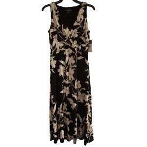 Dress | Ralph Lauren | Size 6 | Black Print
